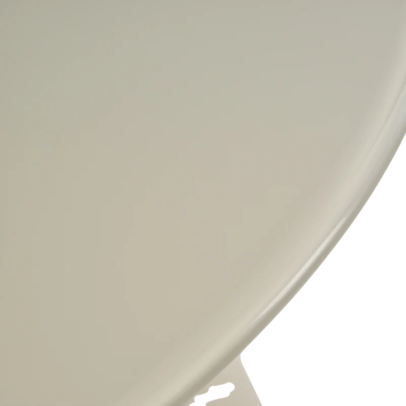 Table basse D60 en verre beige mat