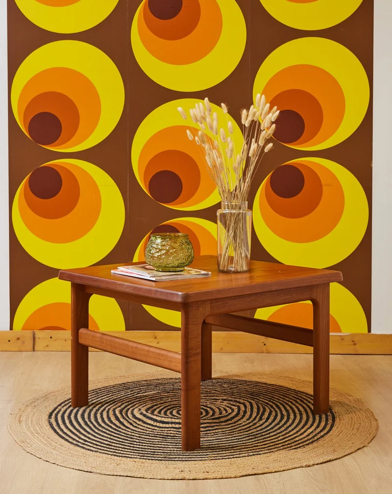 Donna, la table basse scandinave en teck N°1565