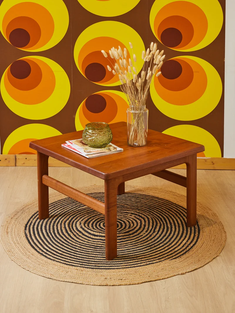 Donna, la table basse scandinave en teck N°1565