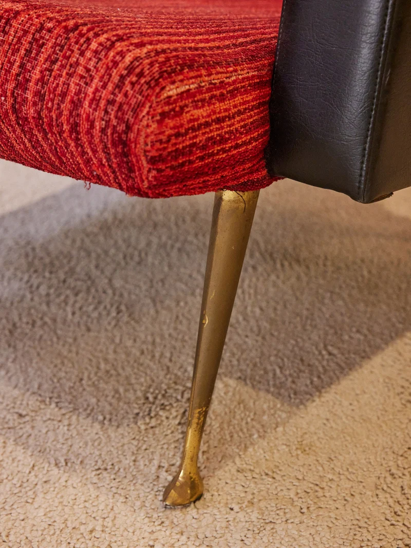 Jakob, le fauteuil en similicuir N°1376