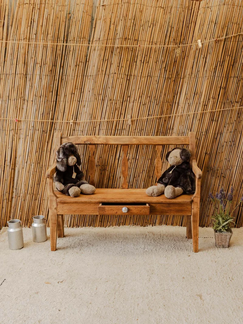 Antoine, le banc en bois N°522