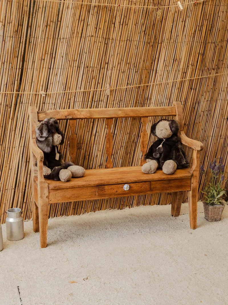 Antoine, le banc en bois N°522