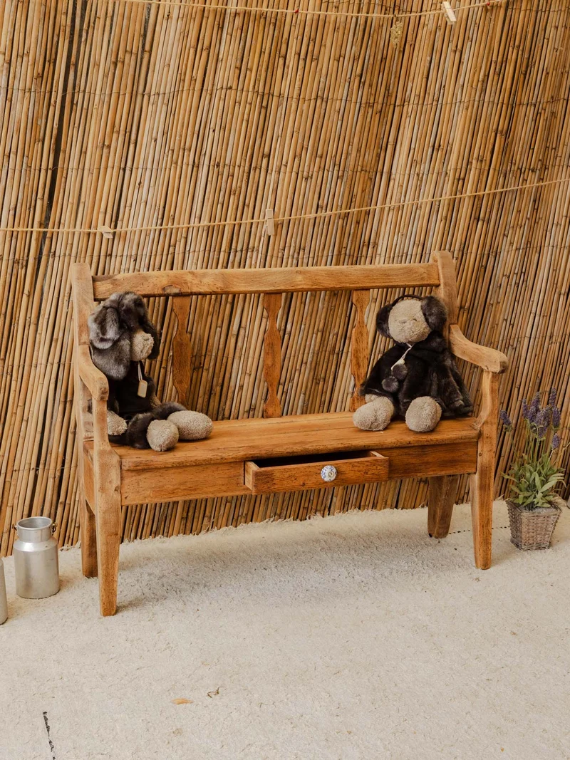 Antoine, le banc en bois N°522