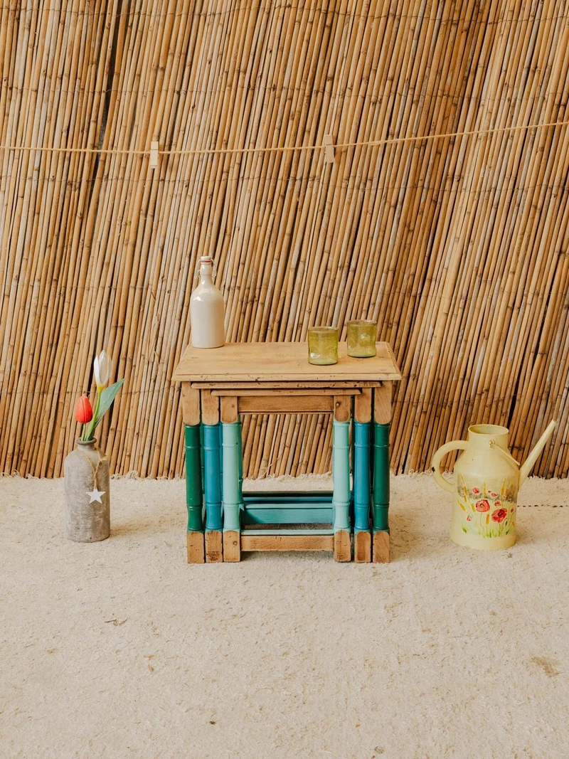 Barbara, les tables gigognes en bois N°215