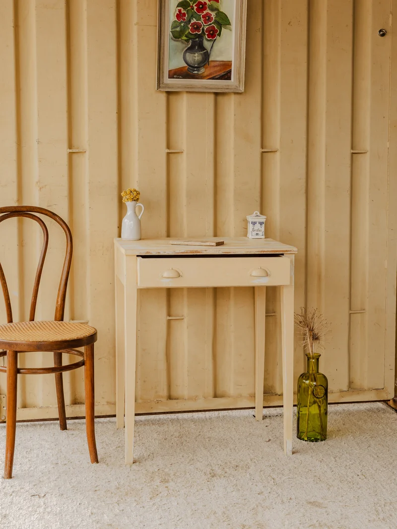 Francine, la console en bois beige N°1577
