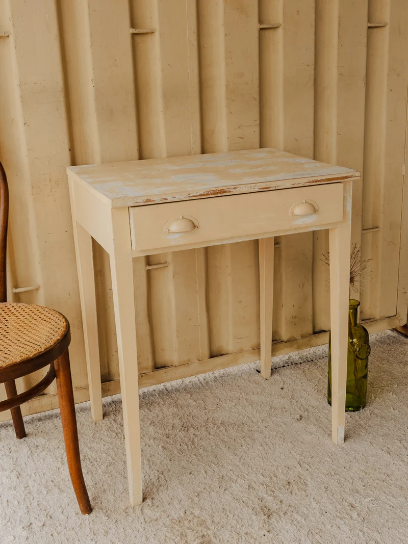 Francine, la console en bois beige N°1577