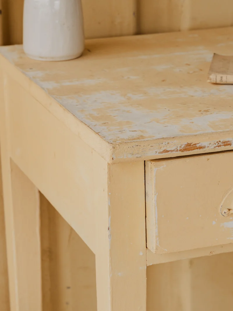 Francine, la console en bois beige N°1577