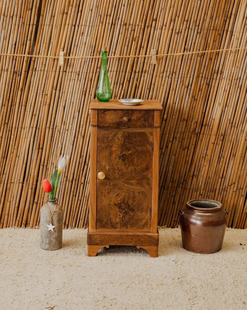 Odile, la table de chevet en bois N°1560