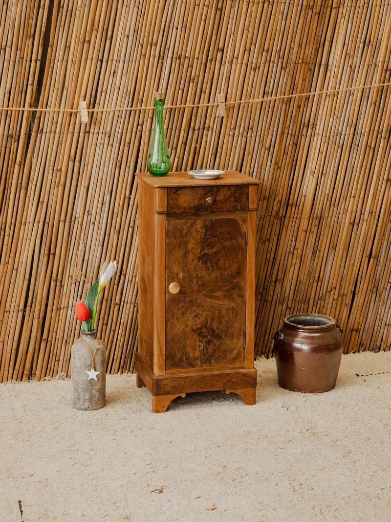 Odile, la table de chevet en bois N°1560