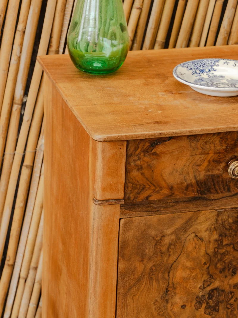 Odile, la table de chevet en bois N°1560