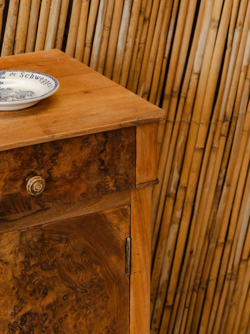 Odile, la table de chevet en bois N°1560
