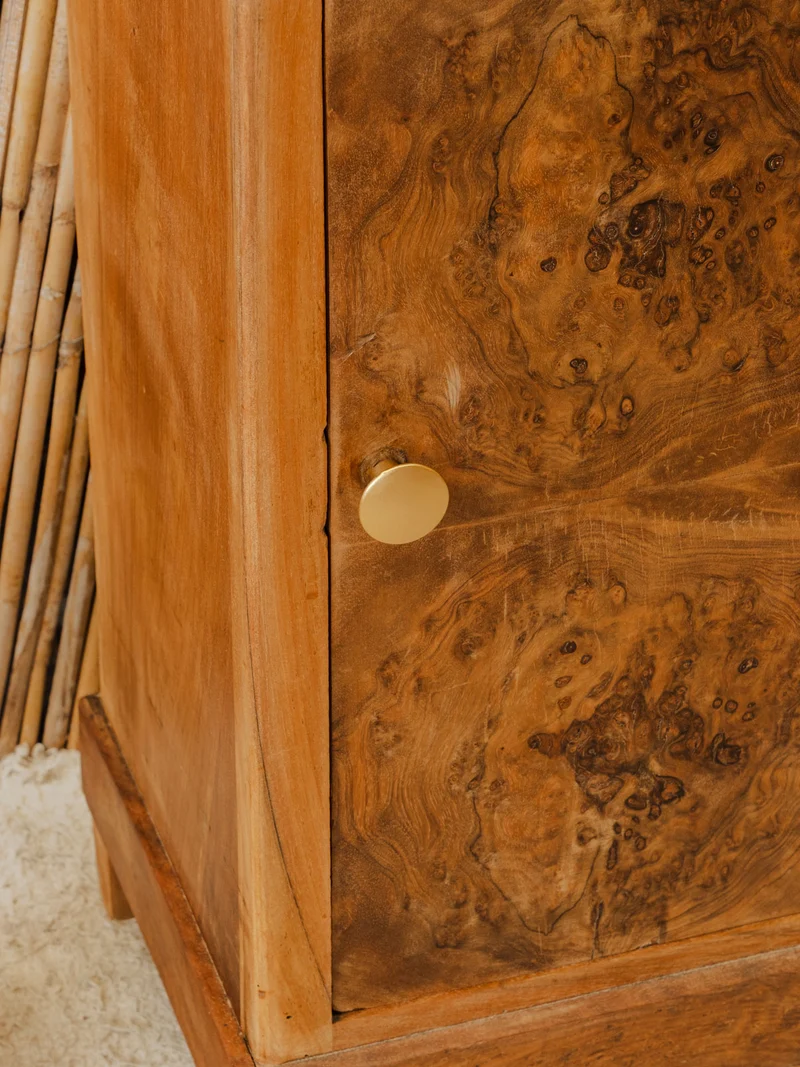Odile, la table de chevet en bois N°1560