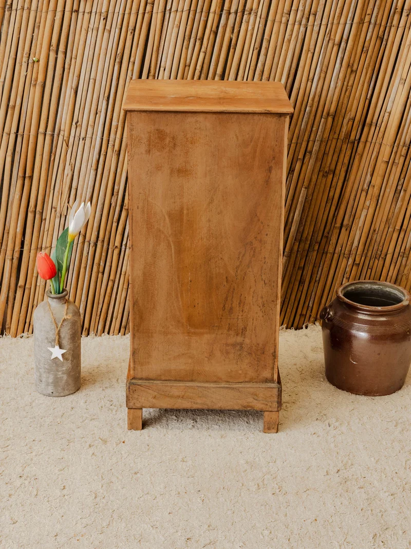 Odile, la table de chevet en bois N°1560