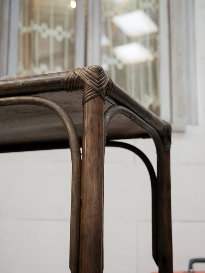 Henriette, la desserte en bois sur roulettes N°216