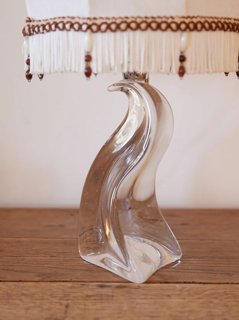 Julia, la petite lampe en cristal vintage N°1063