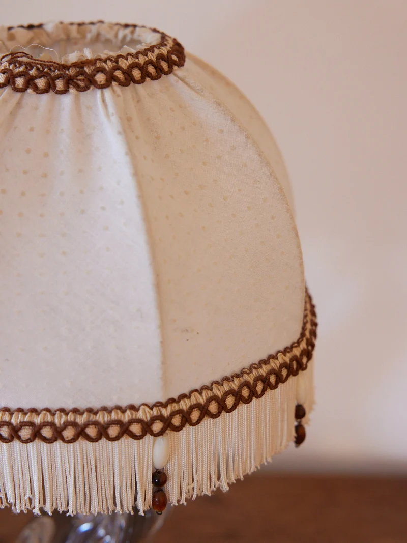 Julia, la petite lampe en cristal vintage N°1063