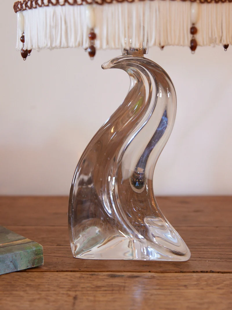 Julia, la petite lampe en cristal vintage N°1063