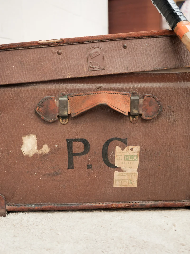 Lucienne, la malle de voyage en cuir N°206