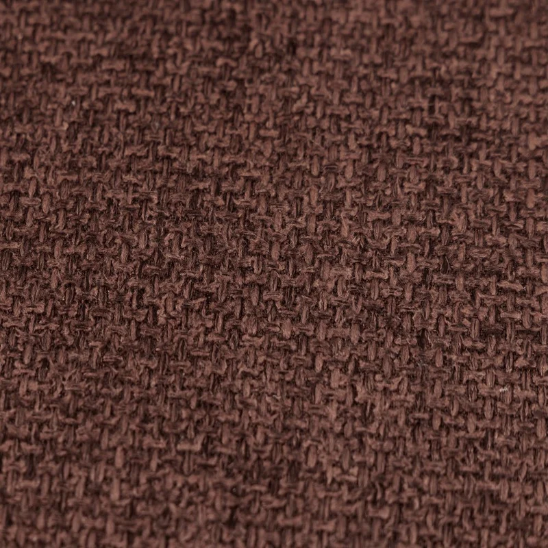 Chaise snack tissu rouge lie de vin