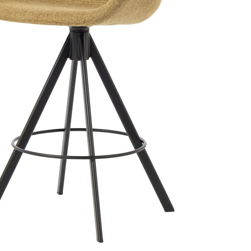 Chaise snack tissu kaki