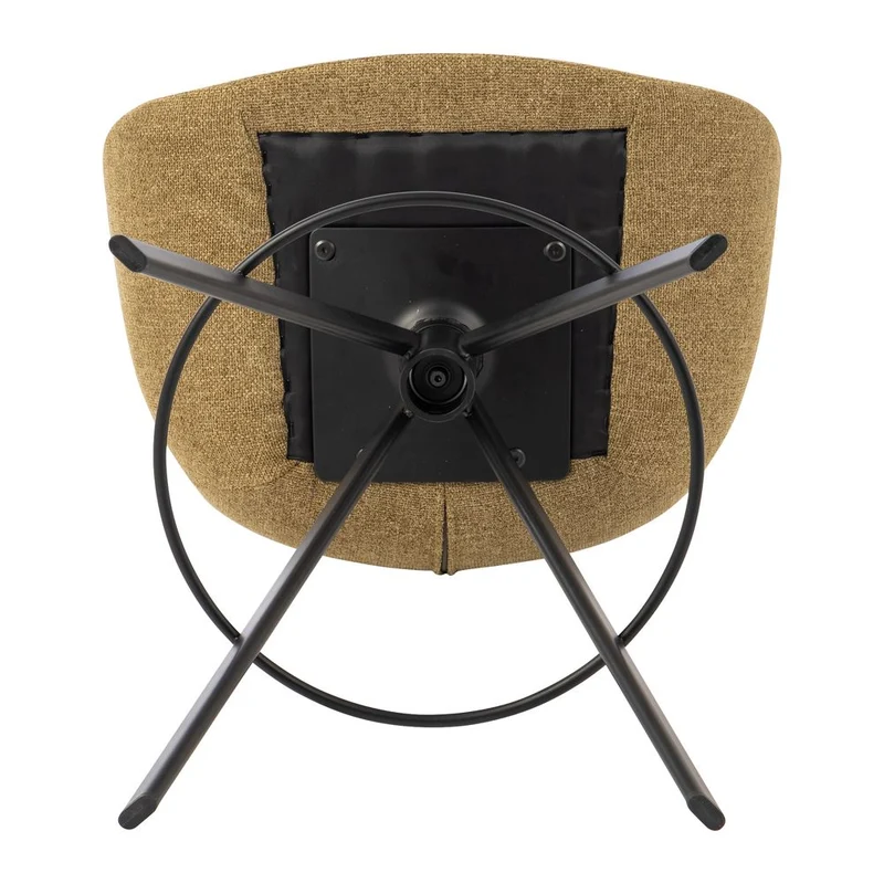 Chaise snack tissu kaki