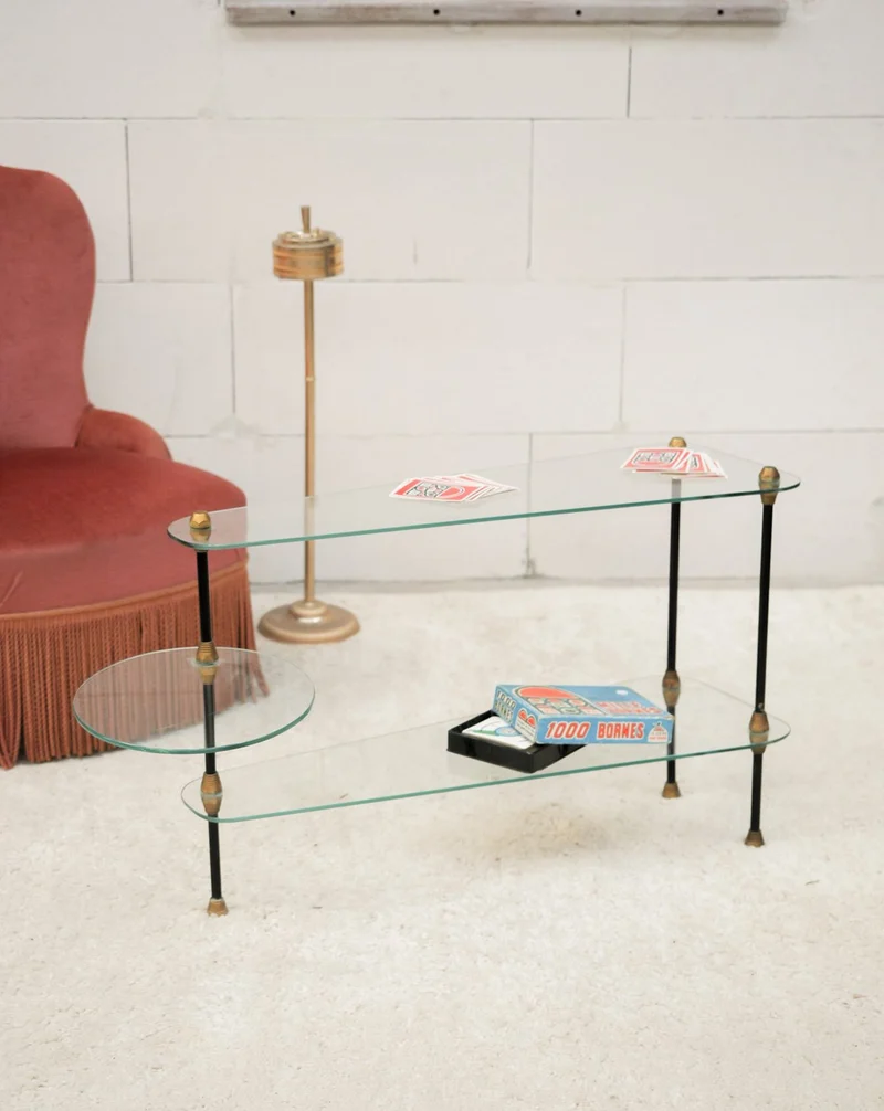 Donna, la petite table basse en verre N°1572