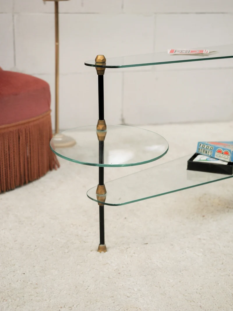 Donna, la petite table basse en verre N°1572
