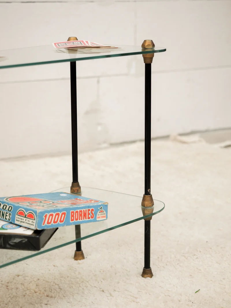 Donna, la petite table basse en verre N°1572