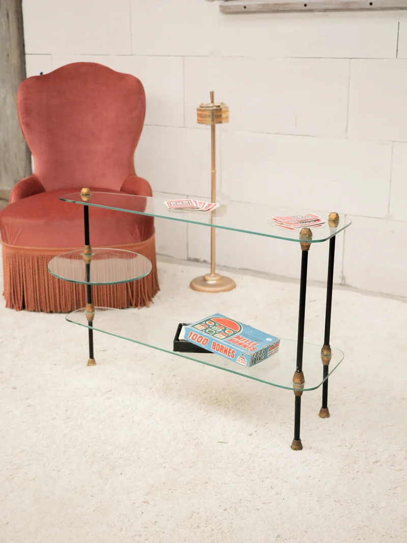 Donna, la petite table basse en verre N°1572