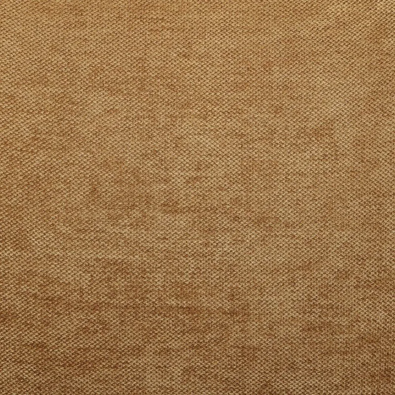 Fauteuil en tissu soft touch ambre