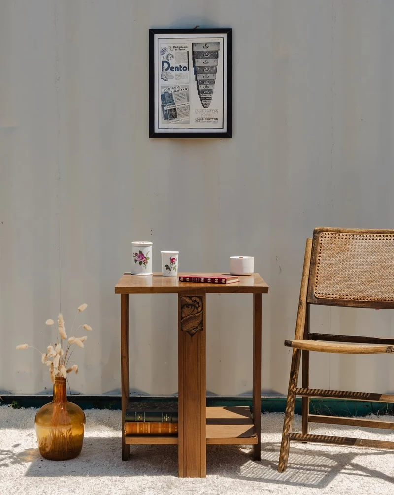 Francine, la sellette en bois N°1038