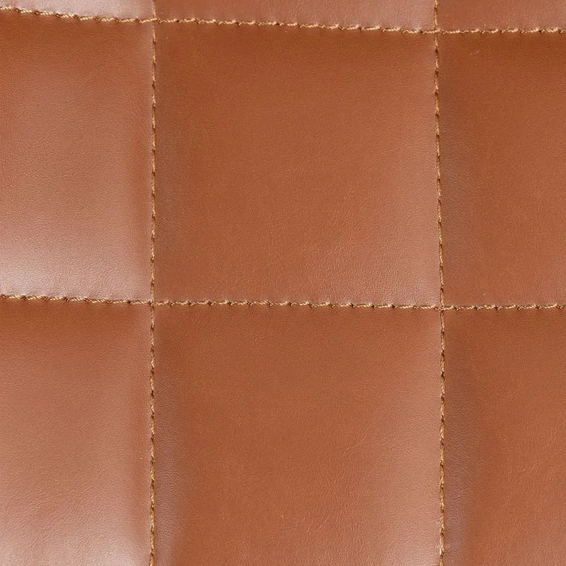 Chaise snack PU Marron