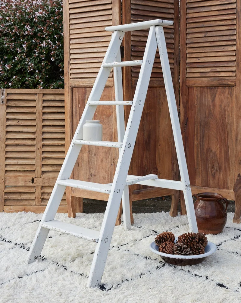 Denis, l'escabeau en bois vintage N°52