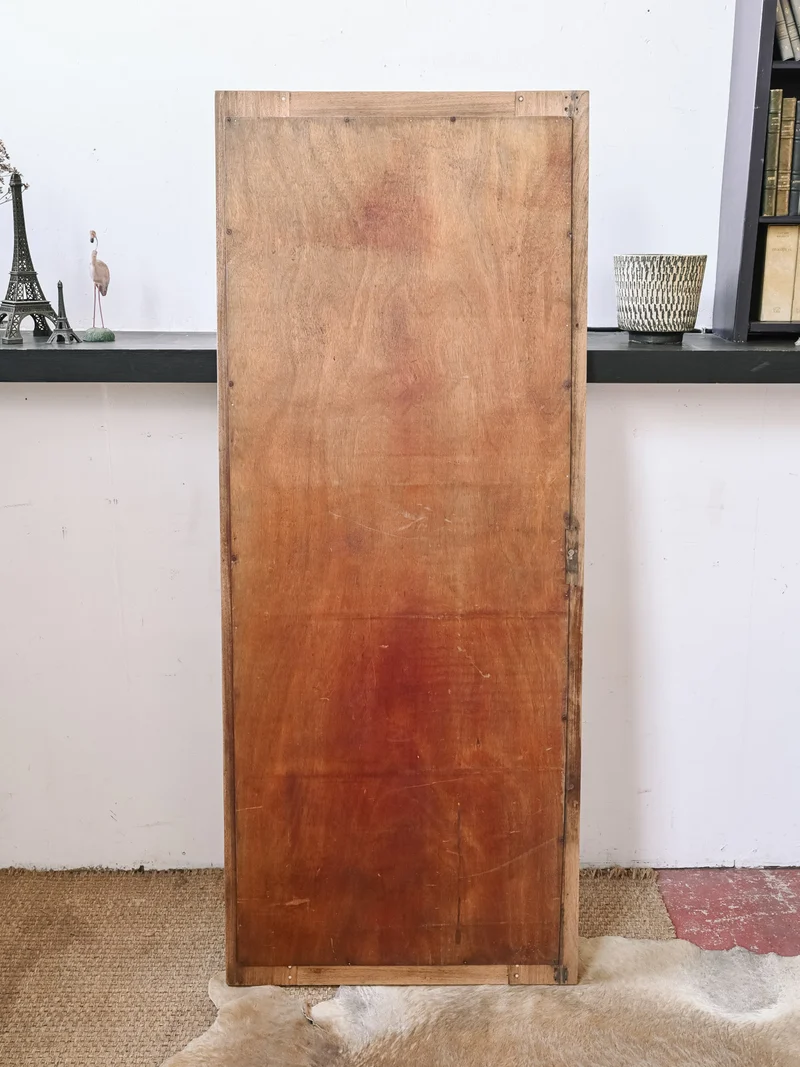Georges, le grand miroir Art Déco en bois N°1450