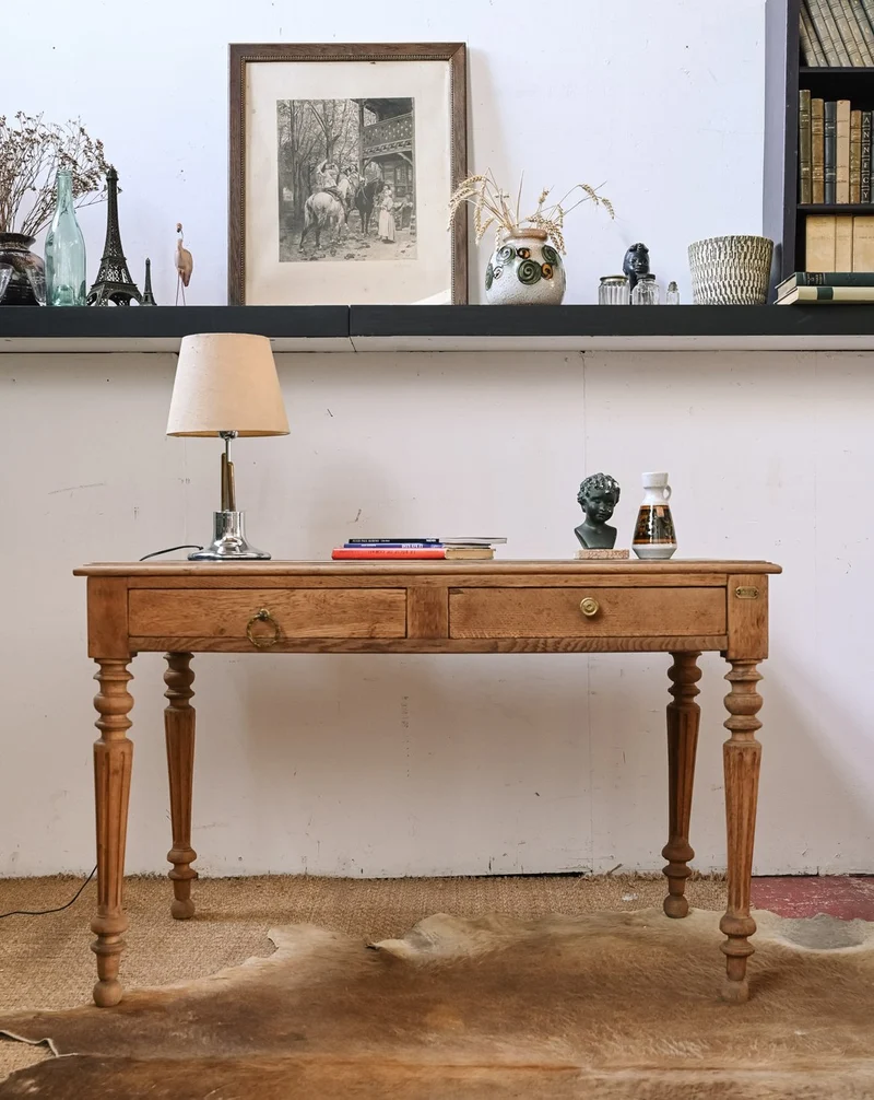 Fernand, l'ancien meuble de travail en bois N°450