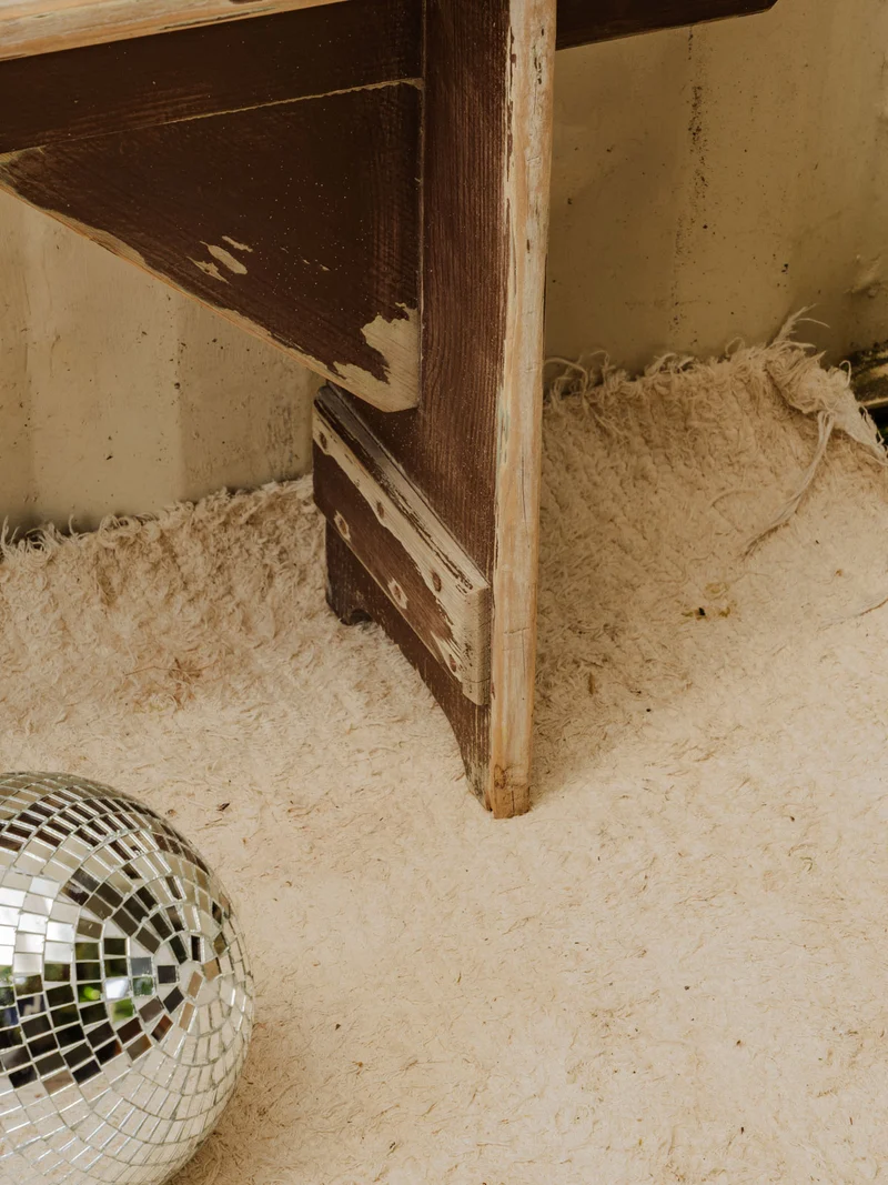 Antoine, le banc de ferme en bois marron N°398