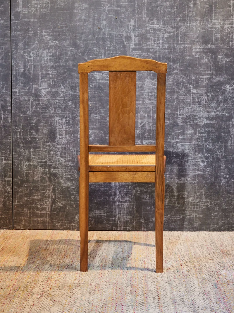 Claude, la paire de chaises Art déco en cannage N°1609