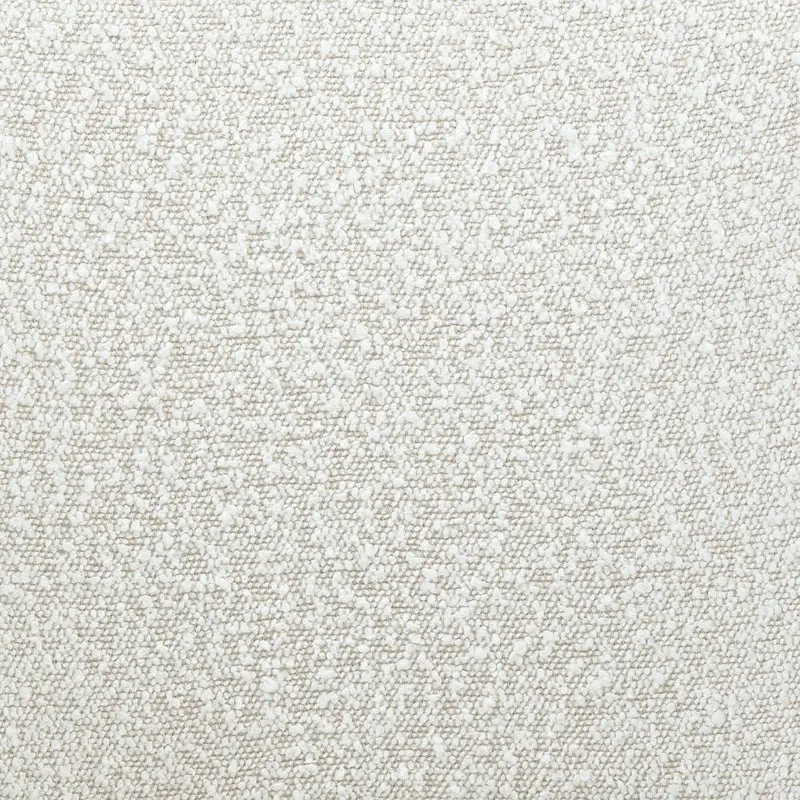 Fauteuil en bouclette écru