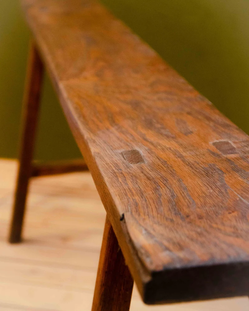 Antoine, le banc en chêne massif N°512
