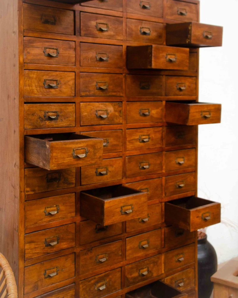 Fernand, le meuble de métier indien en teck N°446