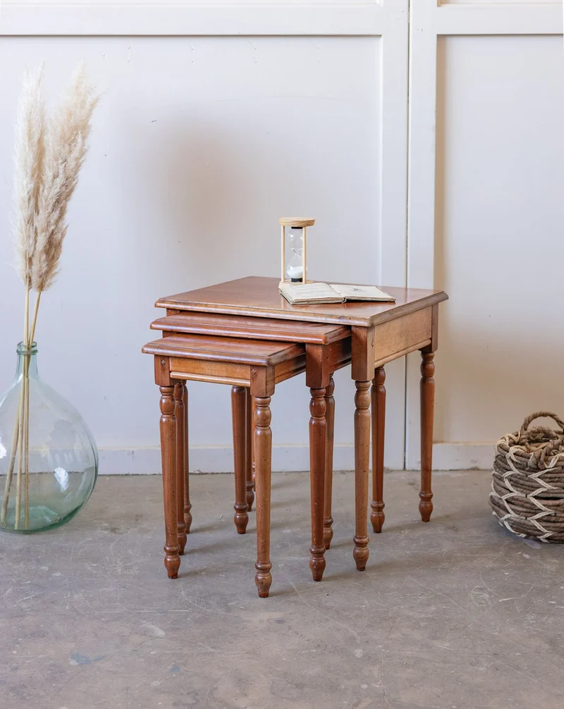 Barbara, les 3 tables gigognes N°202