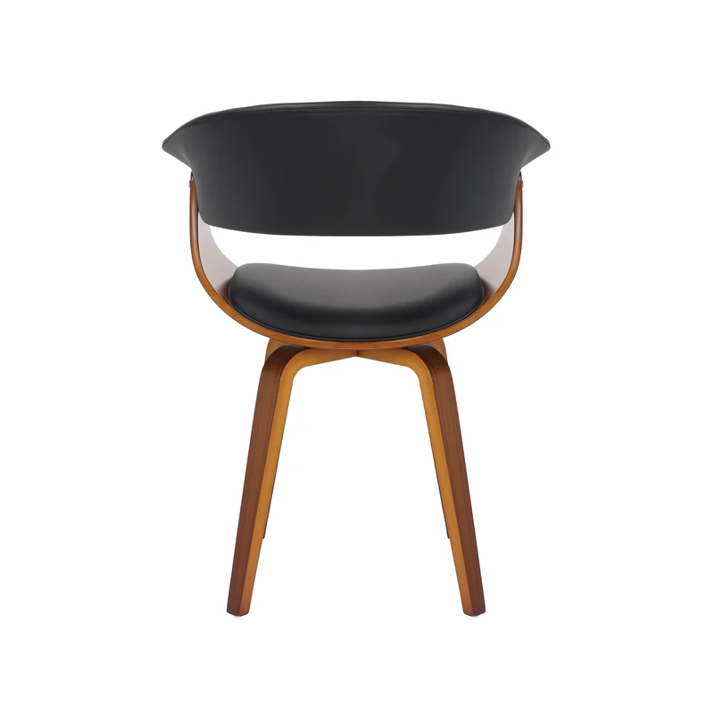 Fauteuil noir en PU