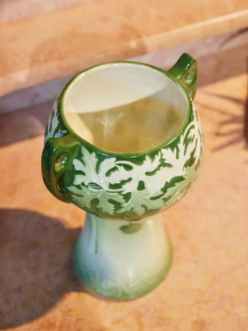 Alix, la paire de vases en faïence Art déco N°1161