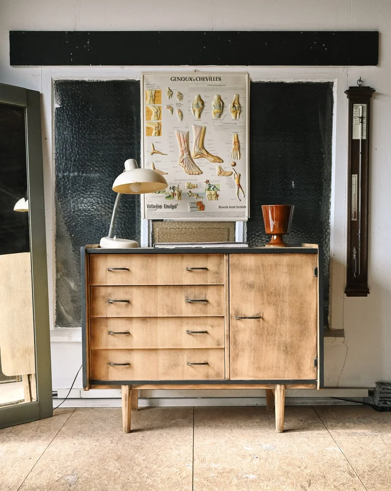 Olga, la commode scandinave en bois N°1082