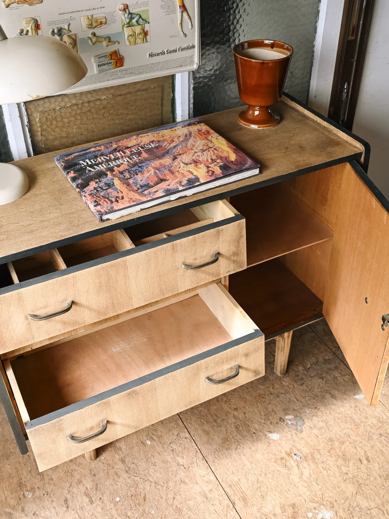 Olga, la commode scandinave en bois N°1082