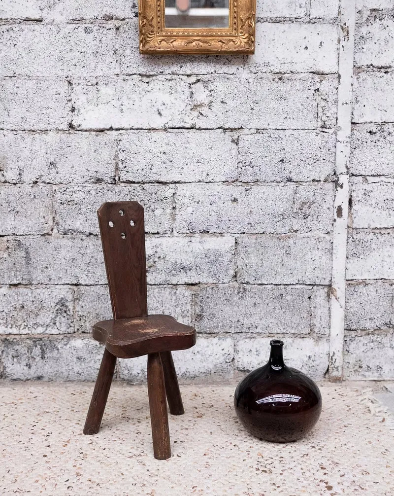 Claude, la chaise brutaliste N°1477