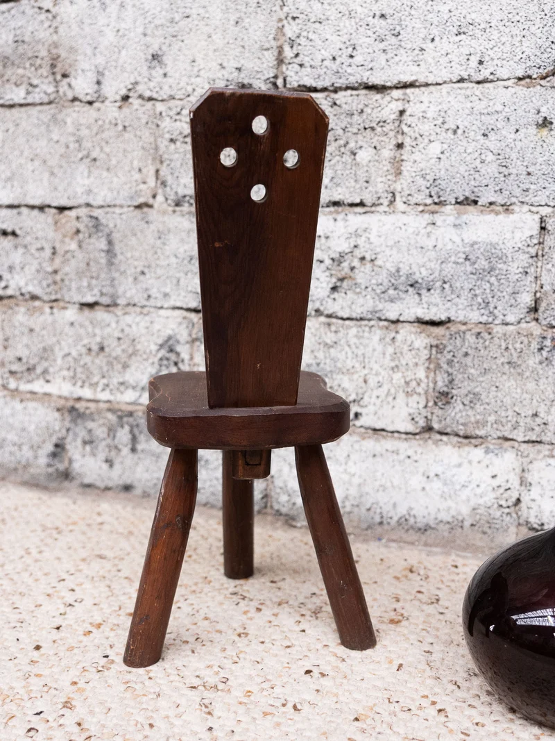 Claude, la chaise brutaliste N°1477