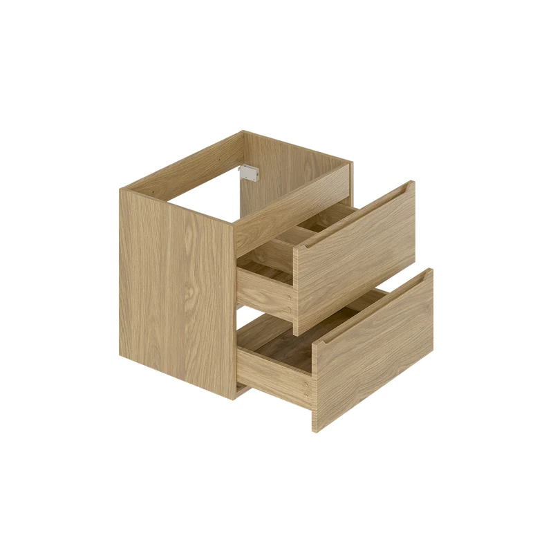 Meuble double vasque encastrée 120cm Viggo Bois