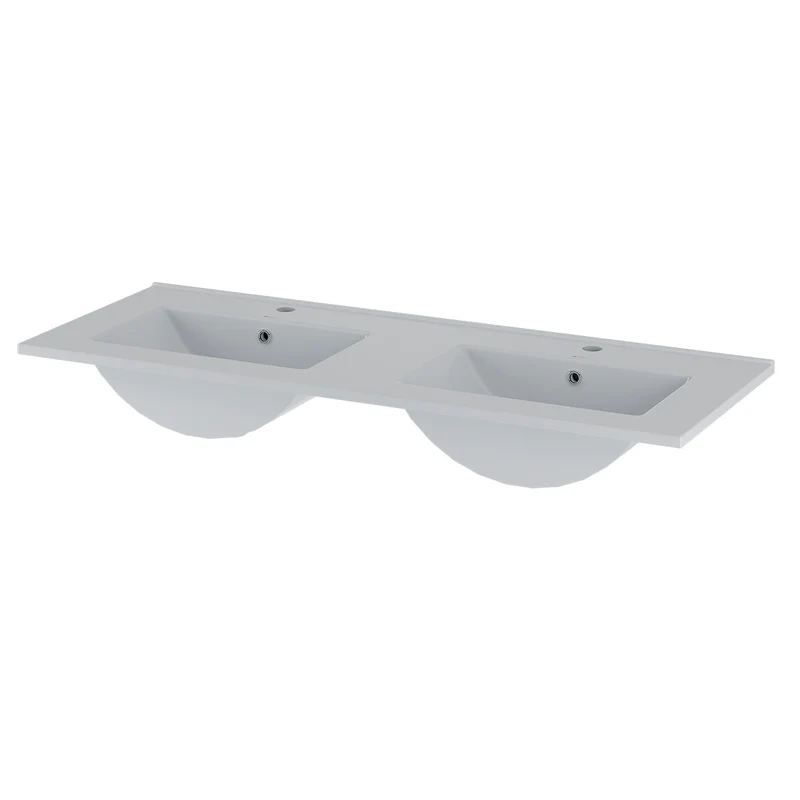 Meuble double vasque encastrée 120cm Tao Bois