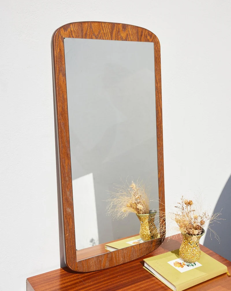 Georges, le grand miroir en bois N°1442